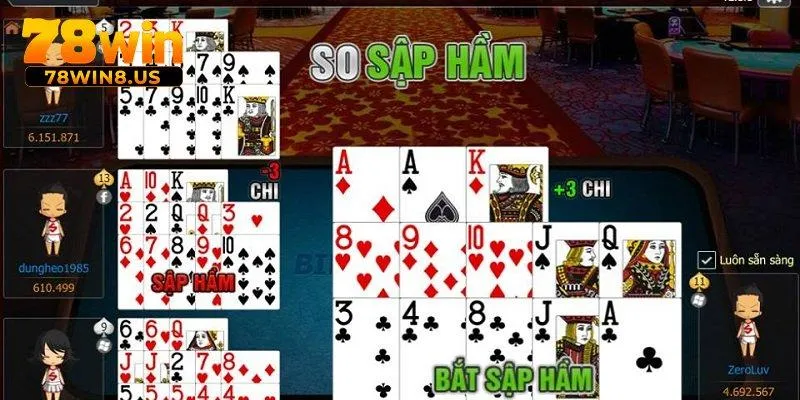 Cách Chơi Bài Binh Lủng – Ăn Đậm Nhờ Nghệ Thuật Xếp Bài 2 Khám phá cách chơi bài binh lủng cực vui