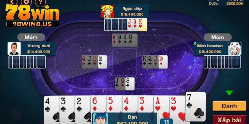 Phỏm Online – Trải Nghiệm Đánh Bài Trí Tuệ Đỉnh Cao Tại 78WIN 4 Tổng hợp mẹo chơi Phỏm Online từ cao thủ